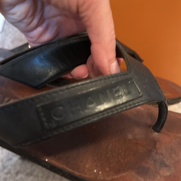Chanel (Authentic) Leather Sandals - Picture 10 of 10